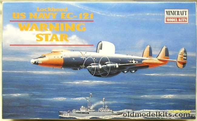 Minicraft 1/144 Lockheed WV-2 / EC-121 Warning Star - VW-13 Newfoundland/Greenland 1960s or Pacific Missile Range Point Mugu California 1961, 14439 plastic model kit